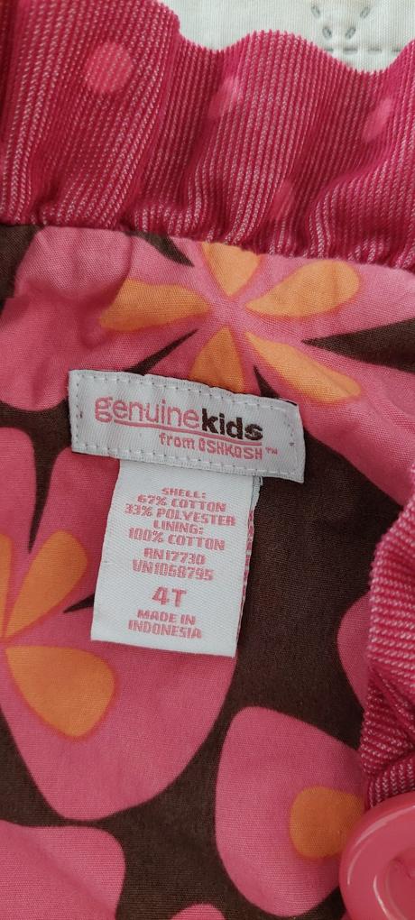 Oshkosh menčestrový kabátik, 104