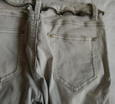 Elastické svetlo sivé rifle, one love denim, xxs, denim,xs