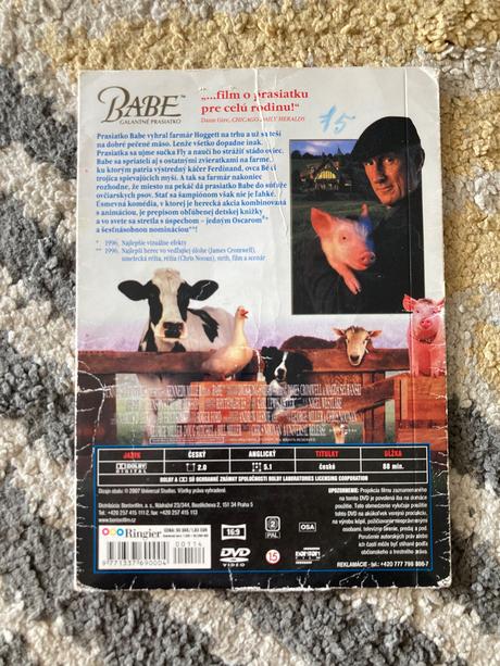 Dvd rozprávkové 4ks, 
