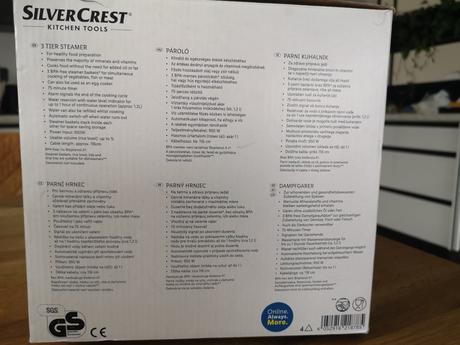 Parný hrniec silvercrest, silver crest