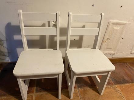 Detské drevené stoličky, 