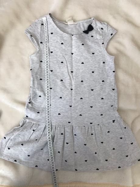 Dievčenské šaty, h&m,128