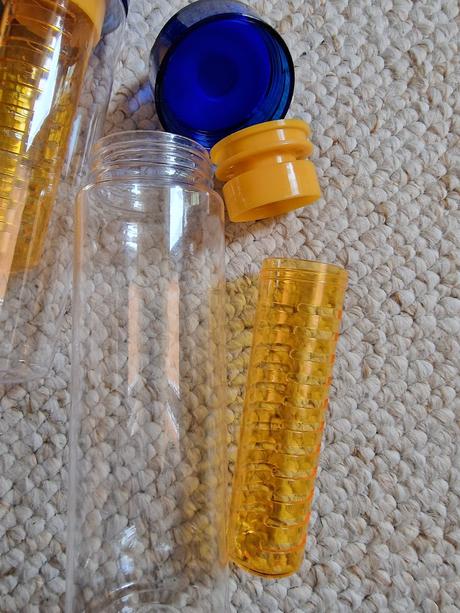 Fľaša na pitie s infuserom 3ks,