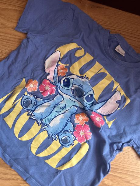 Tričko stitch 8-10, disney,140