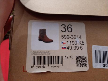 Krátke čižmy, baťa,36