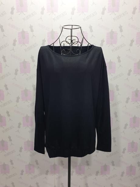 Čierny top s, reserved,s