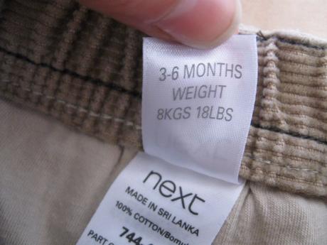 Chlapčenské podteplené nohavice, zn. next, 68, next,68