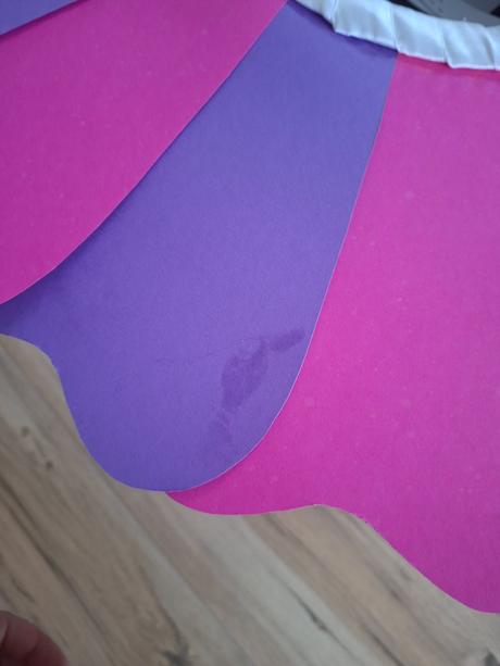 Karnevalová maska- črepníkový kvet, 