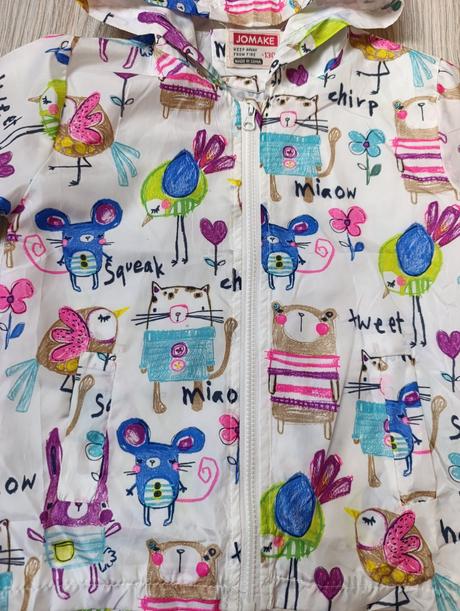 Dievčenské šuštiaková bunda, 128