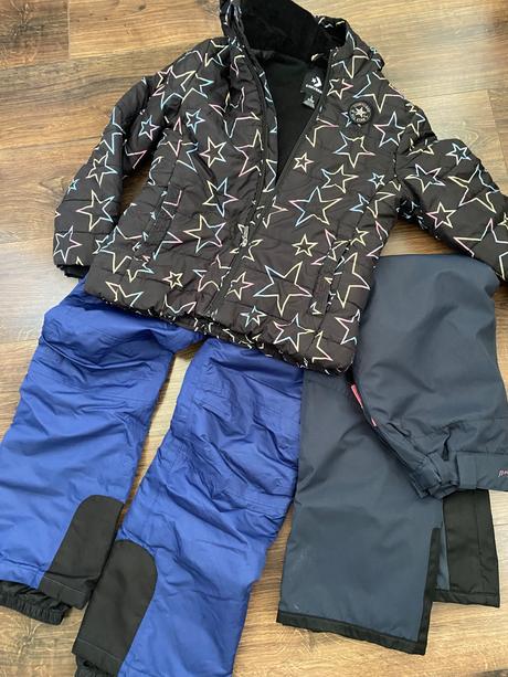 Bunda spolu s oteplovačkami a nohavicami grátis, 152