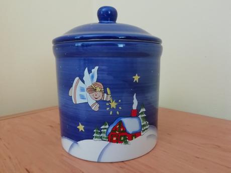 Dóza s vianočným motívom, 