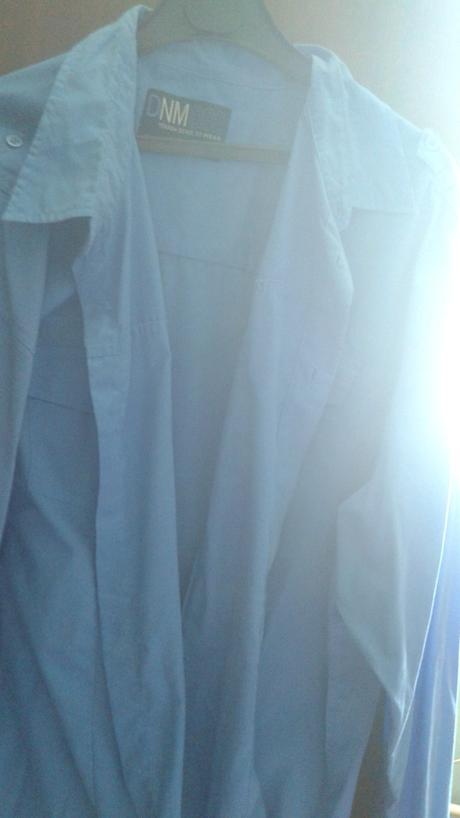 Košeľa modrá- pánska dnm, 49