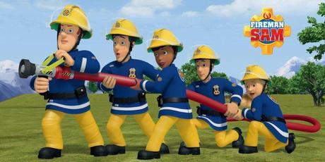 Detská osuška požiarnik sam zásah - skladom, 