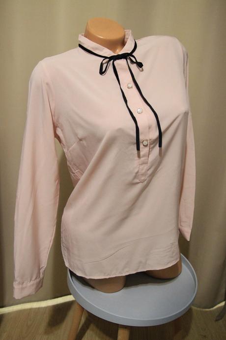 Bledo ružová elegantná blúzka, m, m
