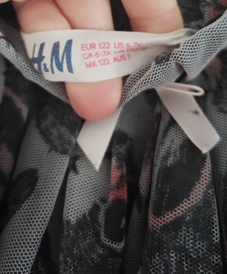 Suknička so zajačikami, h&m,122