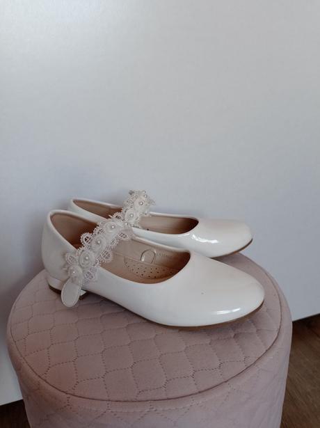 Biele lakovky, nelli blu,36