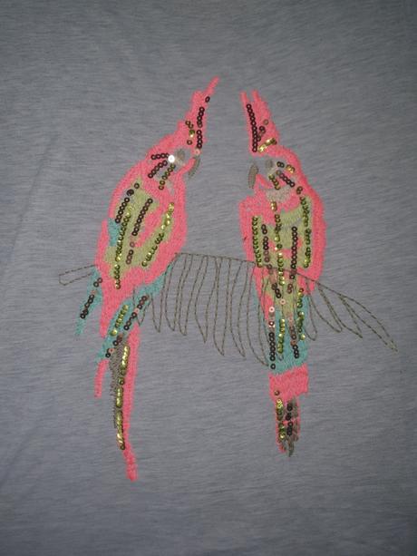 Tričko s peknou aplikáciou, promod,m