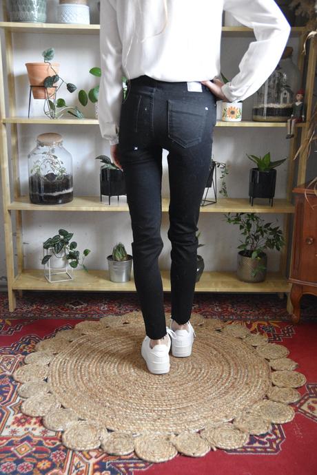 Cierne rifle s aplikacia kamienkami zn zara, zara,xs