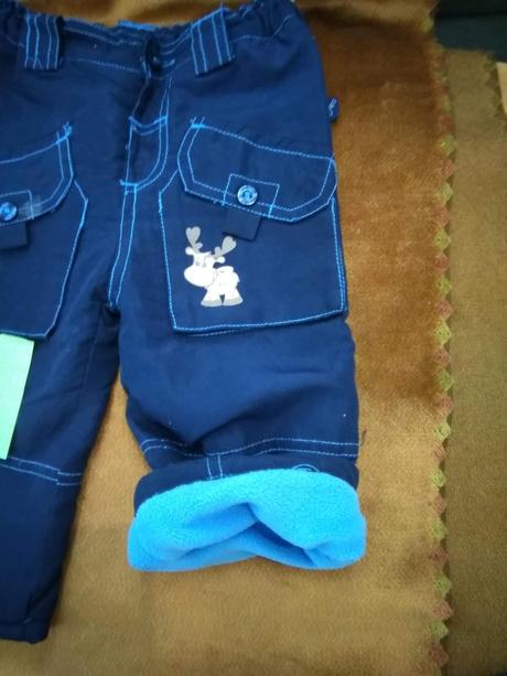 Zateplené nohavice, 74