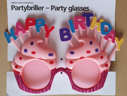 Party okuliare happy birthday,