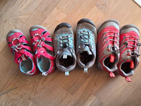 Set topanky + sandale keen, keen,34