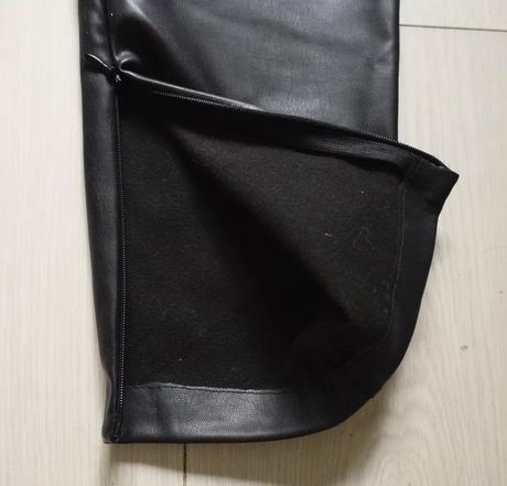 Mäkké koženkové nohavice zara, zara,l
