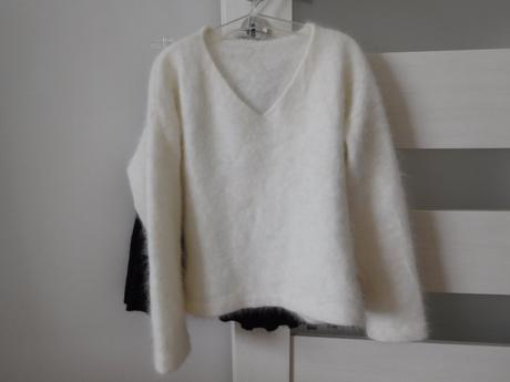 Pulovrík + suknička huňaté 36 /38 v,, 36