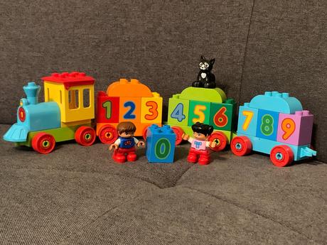 Lego duplo 10847 vláčik s číslami, 