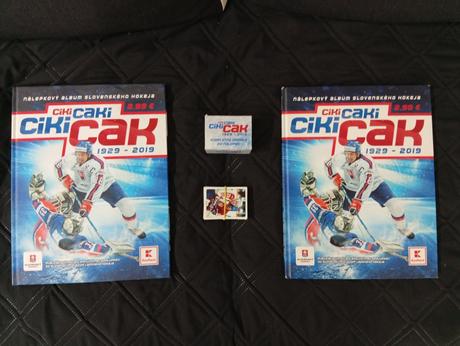 Ciki caki 2x album plus nalepky, 