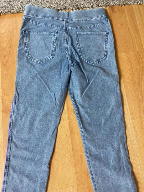 Džínsové legíny h&m, h&m,140