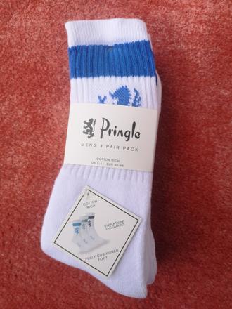 Pringle pánske ponožky 3 páry veľkosť 40-46, 40 / 42 / 44 / 46