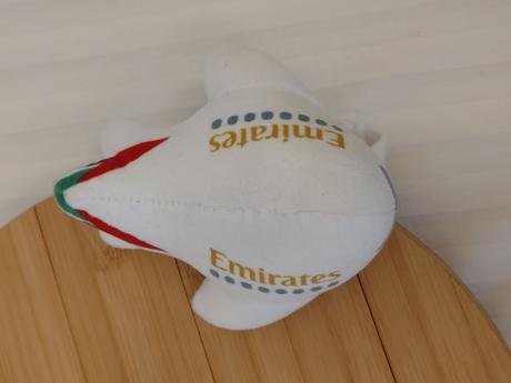 Zberateľské lietadlo emirates s pútkom suchý zips,
