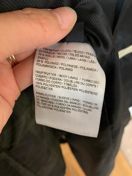 Vlny kabát s vesta od marc o polo velkost 52, marc o´polo,l