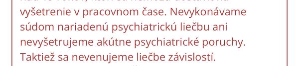 Čo sú akútne poruchy v psychiatrii?