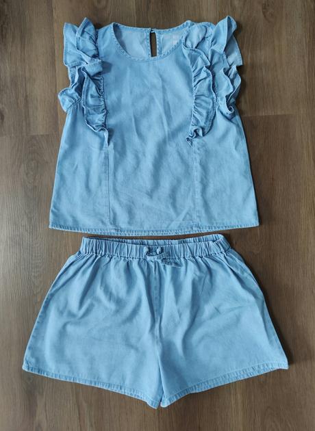 Letná súprava z tenkej rifloviny, f&f,146