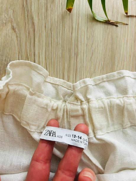 Skvelé ľanové nohavice značky zara, zara,s