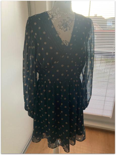 Mini šaty zn.reserved s bodkami, reserved,l