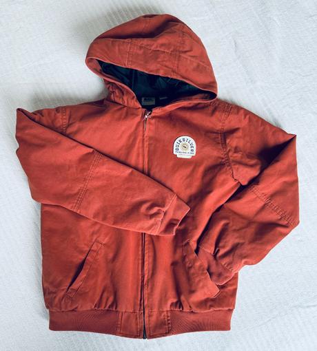Prechodná bunda s kapucňou, 172cm (l) na 14 rokov, quiksilver,170