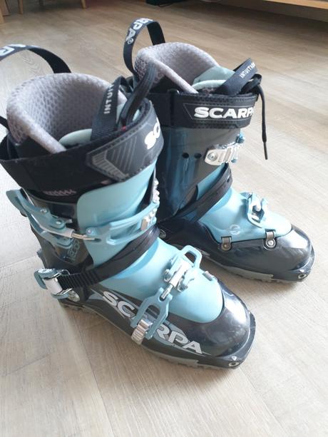 Detské skialpove lyžiarky scarpa vector (35), 34