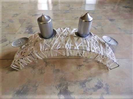 Vianočný adventný svietnik, 