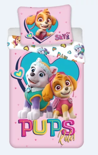 Detské obliečky 140x200 paw patrol pups - skladom, šírka (cm): 140,dĺžka (cm): 200