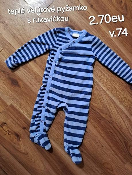 Velúrové pyžamko, 74