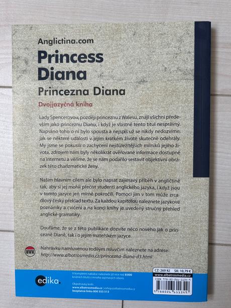 Dvojjazyčná slovensko- anglická knižka- nová, 