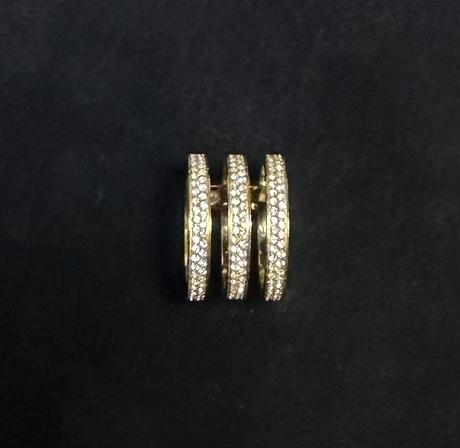 Trio prsteň so zirkónmi zn. michael kors originál, michael kors