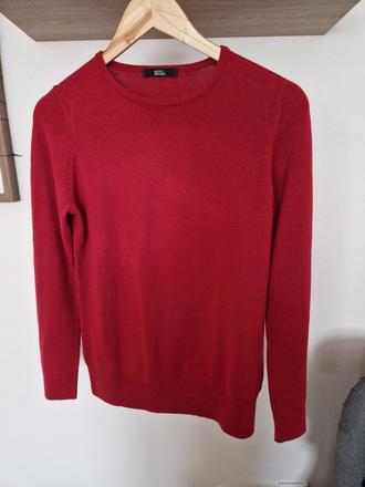 Marks&spencer červený dámsky sveter s, marks & spencer,s