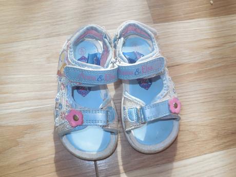 Modré dievčenské sandálky, 23