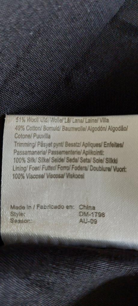 Noa noa šaty s vlnou, s