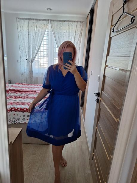 Tylové šaty 44/46, 44