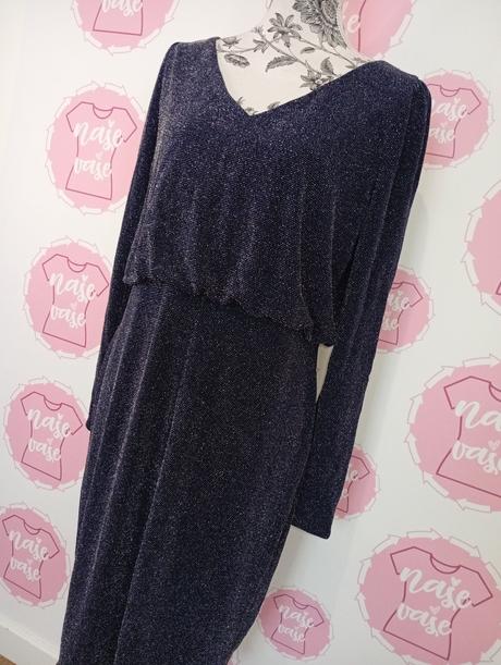 Trblietavé šaty 44/46, f&f,44