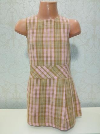 Dievčenské elegantné šaty kockované h&m (3-4r.), h&m,104